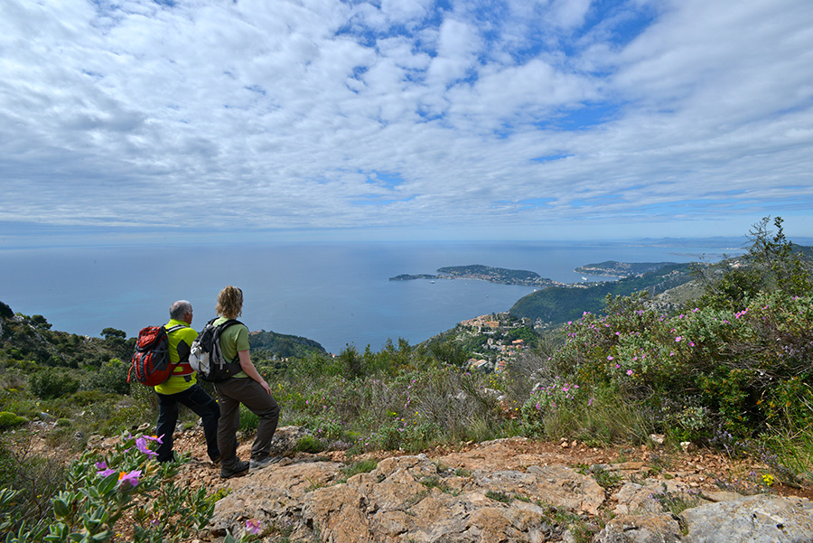 Chemin depuis le Parc naturel départemental de la grande corniche